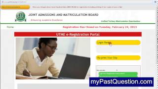 How to Re Print your JAMB Slip [upl. by Berliner]