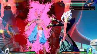 DRAGONBALL FighterZ Beerus DBZ Broly future vs zamazu android 17 ssb vegeta [upl. by Aniram]