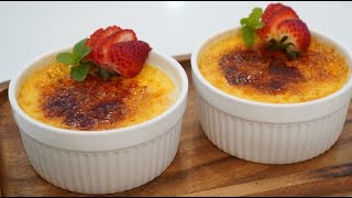 Super Easy CREME BRULEE [upl. by Liatnahs162]