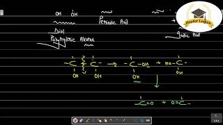 Supertrick for Reaction of polyhydric alcohols or glycols with periodic acid HIO4 Chemistry Class 12 [upl. by Noonan]