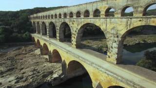 Pont du Gard  UNESCO World Heritage Site [upl. by Anders]