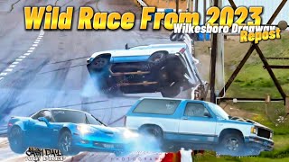 Wild Race Repost From Wilkesboro Dragway 2023 [upl. by Adnek]