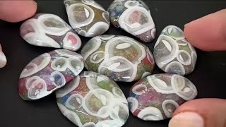 Amazing Polymer clay Project Unique Technique with Translucent clay [upl. by Kalmick98]