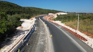 Expansion Of Highway 2000 Manchester Jamaica Yam Park To Williamsfield Roundabout [upl. by Ellekcim]