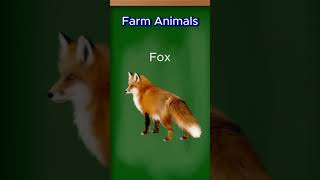 Farm Animals  Learning English  eschoolenglish1 [upl. by Airdnaed]