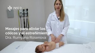 Masajes para aliviar los cólicos y el estreñimiento por la Dra Rumyana Rosenova  IMED Valencia [upl. by Reifel]