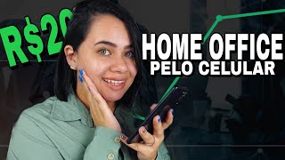 📌NINGUÉM CONTA TRABALHOHOME OFFICE PELO CELULAR [upl. by Welcome48]