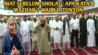 POLEMIK HEBAT  APAKAH NIAT HARUS DI LAFAZKAN SEBELUM SHOLAT  sholat fiqh fyp [upl. by Dell792]