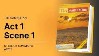 The Samaritan Setbook Summary Act 1 Scene 1 video lesson  EasyElimu [upl. by Carvey]