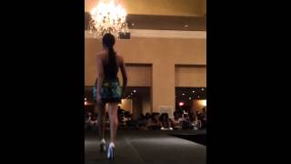 Maliah Norris struts the Runway Spring Bling 2012 [upl. by Annalee28]