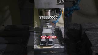 Steel process I CNC Machining cnc cncmachine cncmilling shortsvideo [upl. by Ahcsrop]