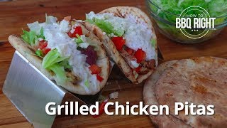 Grilled Chicken Pitas Recipe [upl. by Sophronia]