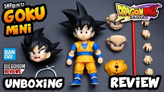 GOKU MINI Dragon Ball Daima SH Figuarts Unboxing e Review BR [upl. by Boleyn]