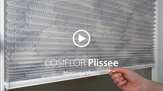 Montage des Cosiflor VS2 Plissees mit GelenkKlebeplatten [upl. by Sawtelle]