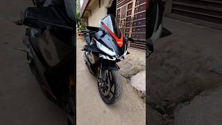 Best modified Aprilia rs 457🗿 Wrapping winglets Exhaust Best custom rs457😱AiryUKRider🤡 [upl. by Karola]