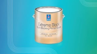 Extreme Block InteriorExterior Stain Blocking Alkyd Primer  SherwinWilliams [upl. by Robson]