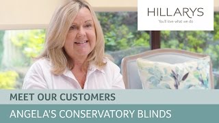 Hillarys Reviews  Angelas conservatory blinds [upl. by Acinej]