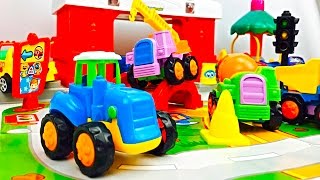 Tractores Infantiles  Carritos para Niños  Camiones Infantiles [upl. by Olnek198]