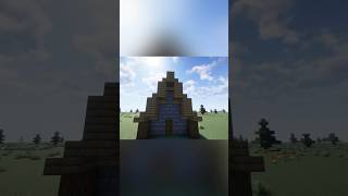 Minecraft Building Tip  Roofs minecraft minecraftshorts minecraftbuilds [upl. by Walters]