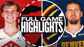 RAPTORS at NUGGETS  FULL GAME HIGHLIGHTS  November 4 2024 [upl. by Nesilla]