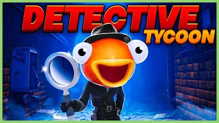 Fortnite DETECTIVE TYCOON DOUBLE XP CODE MYTHIC DETECTIVE UNLOCKED REBIRTH VAULT OPENED [upl. by Anaibib]