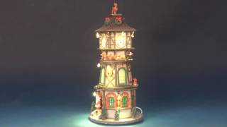 Lemax  Christmas Clock Tower 45735 [upl. by Notsirhc]