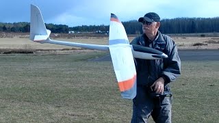 Giant 370m RC Glider Volcano from Valenta Modellbau Demo Flight 1080p50fpsHD [upl. by Nowell818]