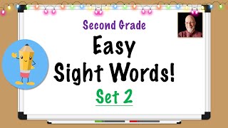 Second Grade Easy Sight Words  Set 2 [upl. by Rodmun]