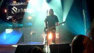 Sabaton  The Final Solution rare live Antwerp 4 [upl. by Aliuqaj]