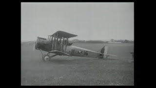 Salmson 2A2 of the US Army AEF 91st Aero Squadron [upl. by Aiyekal910]