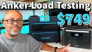 Anker Solix F1500 Portable Power Station  Large Load Testing [upl. by Anitsihc]