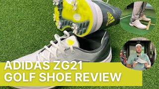 adidas ZG21 Motion BOA Golf Shoes Overview by TGW [upl. by Nereen598]