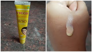 VICCO TURMERIC WSO CREAM REVIEW IN TAMIL [upl. by Mit908]