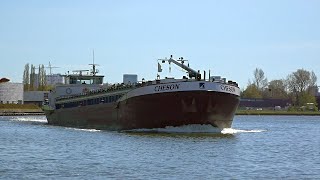 🚢 CHESON tanker voor levensmiddelen uit Biervliet 02323384 gespot 10 04 2020 [upl. by Reube]