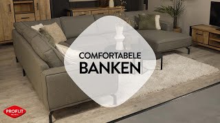 Comfortabele banken  Profijt Meubel [upl. by Arne]