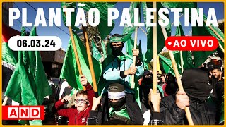 Israel impede entrada de suprimentos em Gaza e causa grave fome  Plantão Palestina 127 [upl. by Eylloh]