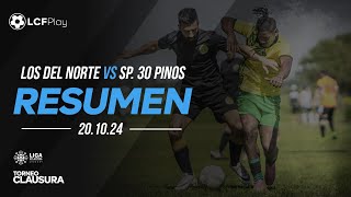 Resumen Los del Norte vs SP 30 Pinos  201024 [upl. by Lubbi]