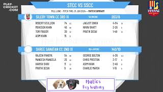 Sileby Town CC 3rd XI v Shree Sanatan CC 2nd XI [upl. by Lenhard]