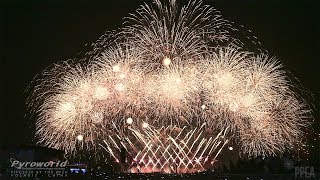 Philippine Int Pyromusical Competition 2018 Polaris Fireworks  China  PIPC [upl. by Sucramraj]