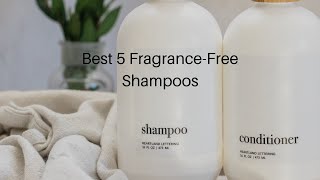 Best Unscented Shampoos  Fragrance Free Hair Products [upl. by Lenes360]