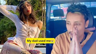 Dixita Karki talking about her father chetan vlogs and thinks she was being used😧 [upl. by Nyvar159]