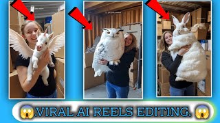 How To😱 Created Ai REELS 😱Instagram trending reel editing Viral Ai reel Editing [upl. by Coney]