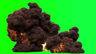 Green Screen Explosion Effects  Free to Use  Bubble Studios [upl. by Schouten]