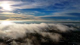 Fantastisches Panorama über den Wolken Wilhelmshaven Nordsee Deutschland ⛅️ [upl. by Lerraj481]