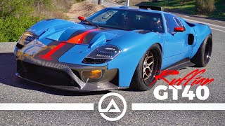 Custom Widebody Ford GT40 Restomod  8000 RPM Monster [upl. by Fin]