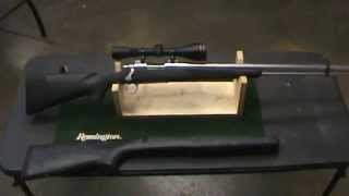 Remington Ultimate Muzzle Loader Stock Modification [upl. by Ecinrahs272]