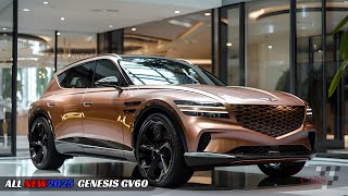 NEW Look 2025 Genesis GV60 SUV Unveiled  Aggressive Performance Model [upl. by Ellocin176]