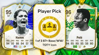 UNLIMITED 87 ICON PLAYER PICKS 🥳 FC 24 Ultimate Team [upl. by Ahseetal]