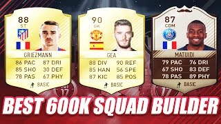 FIFA 17 DAS BESTE 600K HYBRID SQUAD BUILDER TEAM OP DEUTSCH  FIFA 17 ULTIMATE TEAM [upl. by Lleihsad]