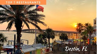 Top 7 Restaurants In Destin FL 2024 [upl. by Ecila669]